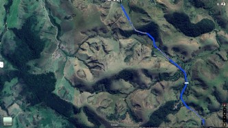 Área de 177,6764ha da Fazenda Camponesa, em Resende/RJ - constituída pelo remembramento de parte da Faz. do Areião com a Faz. Seis Marias (antigas Glebas 5 e 2 da Faz. Sertãozinho)